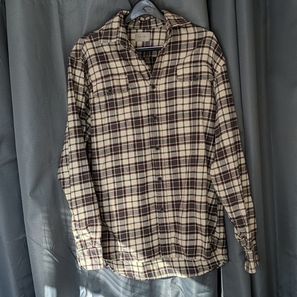 Jack's plaid shirt